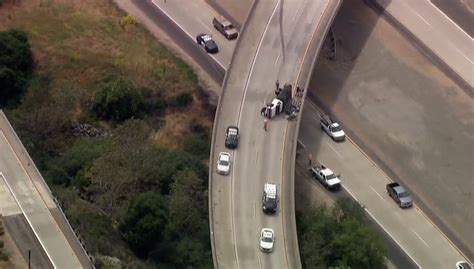 Driver killed by falling cement bags on San Diego interstate